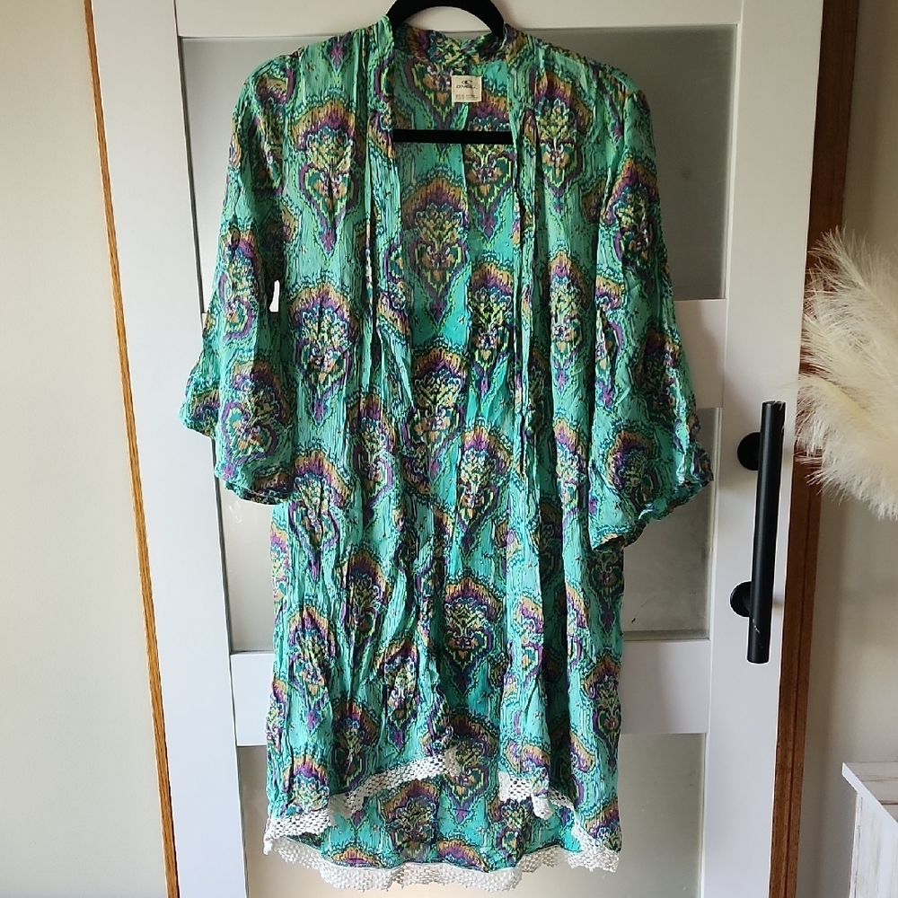 O'Neill Multicolor Patterned Kimono
